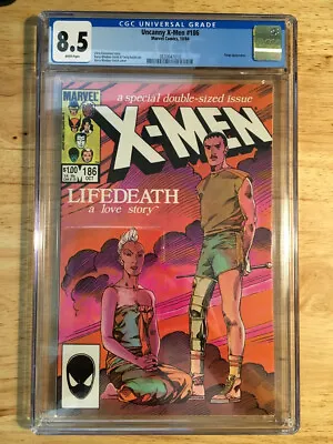 Buy Uncanny X-men #186 Cgc 8.5 Vf+ Forge Appearance - 1984 • 43.54£