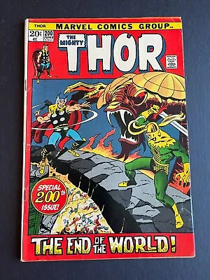 Buy  Thor #200 - Ragnarok (Marvel, 1972) VG/Fine • 9.63£