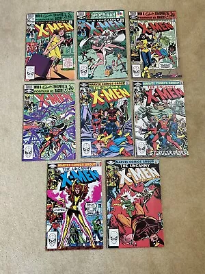 Buy Uncanny X-Men #151 - 158 (1st Prints From 1981/1982) 8 Issues VF Grade • 30£