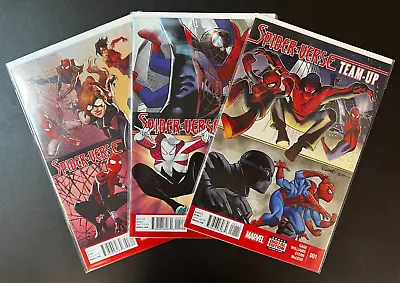 Buy Spider-Verse Team Up #1, #2 & #3 (2014) Complete Set Of 3 VF-NM! • 23.71£