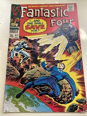Buy Marvel Fantastic Four #62 (1967) 1st Appearance Blastaar • 30£