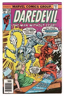 Buy Daredevil Vol 1 No 138 Oct 1976 (VFN-) (7.5) Marvel, Bronze Age • 19.99£