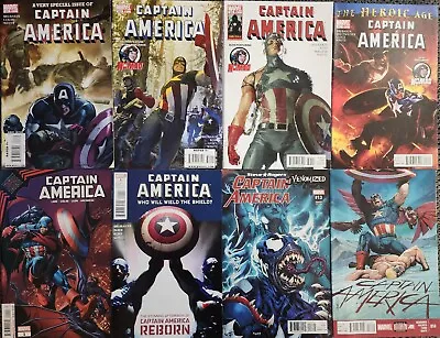 Buy Captain America #601, 602, 605, 607 1, 13, 14 Marvel Comic Book Lot Variant KEY • 23.67£