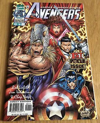 Buy Marvel Comics The Avengers Nov’96 #1 Comic & Bagged • 8.97£