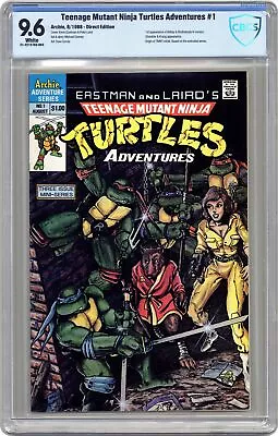 Buy Teenage Mutant Ninja Turtles Adventures #1 Direct CBCS 9.6 1988 21-2215763-064 • 158.12£