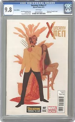Buy Uncanny X-Men #7B Carmen Wolverine Through The Ages 1:20 CGC 9.8 2013 0215547052 • 91.91£