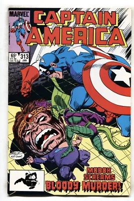 Buy CAPTAIN AMERICA #313 Death Of M.O.D.O.K. Comic Book-Marvel • 23.79£