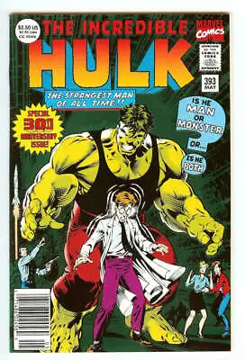 Buy Incredible Hulk #393 9.2 // 30th Anniversary Issue Newsstand Edition Marvel 1992 • 24.55£