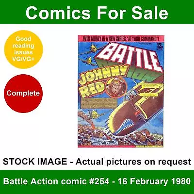 Buy Battle Action Comic #254 - 16 February 1980 - VG/VG+ • 2.99£