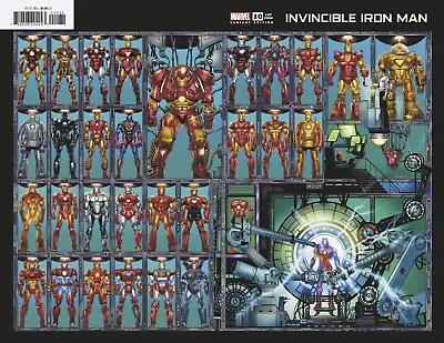 Buy Invincible Iron Man #10 Bob Layton Wraparound Variant (27/09/2023) • 3.95£
