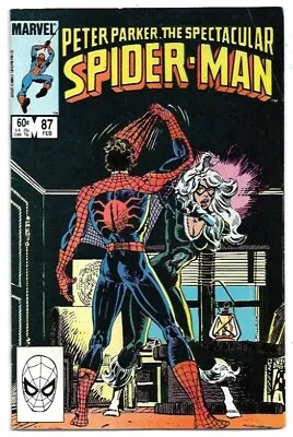 Buy Peter Parker The Spectacular Spider-man #87 FN (1984) Marvel Comics • 37.50£