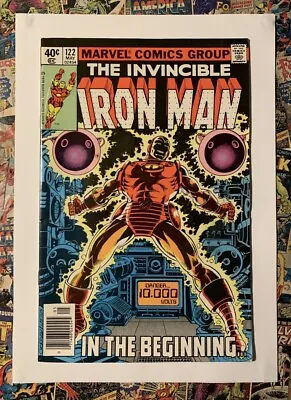 Buy Iron Man #122 - May 1979 - Origin Retold! - Vfn/nm (9.0) Cents/newsstand Edition • 19.99£