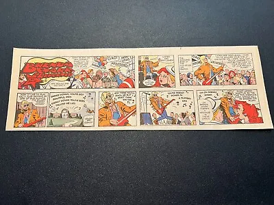 Buy #Q05a BRENDA STARR By Dale Messick Sunday Quarter Page Strip April 14, 1991 • 1.59£