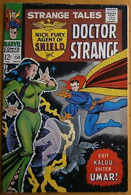 Buy Strange Tales #150 1st Appearance Umar ( John Buscemas 1st Work At Marvel ) FN+ • 39.50£