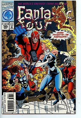 Buy Fantastic Four # 388 Nm/m Marvel Comics 1994 H31 Amricons • 13.43£