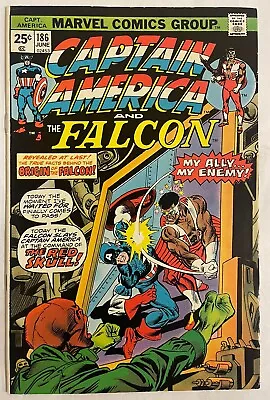 Buy Captain America #186 (1975) Marvel VF • 15.89£