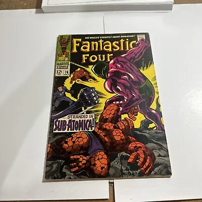 Buy Fantastic Four Marvel Comics #76 Silver Surfer Galactus 2.5-3.5 • 11.87£