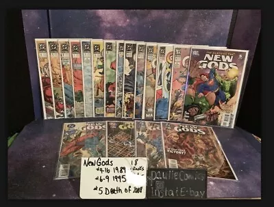 Buy 18-New Gods #4-16 7 1989 #6-9 1995 #5 Death Of DC Comics • 35.61£