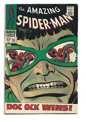 Buy Amazing Spider-man #55, VG 4.0, Doctor Octopus • 67.20£