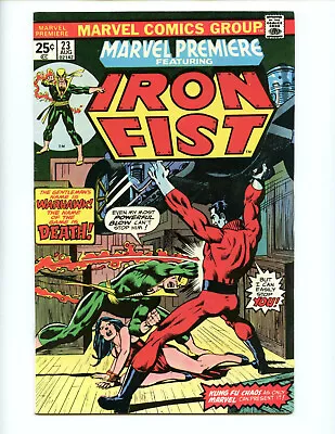 Buy Marvel Premiere 23 Iron Fist Vs Warhawk Chris Claremont HIGH GRADE • 18.97£