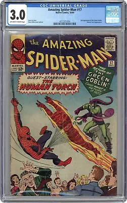 Buy Amazing Spider-Man #17 CGC 3.0 1964 4212321004 • 213.13£