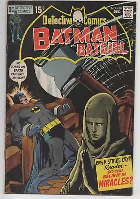 Buy Detective Comics, BATMAN AND BATGIRL, DC Comics, #406 December 1970 • 11.66£