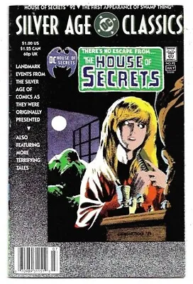 Buy House Of Secrets #92 First Appearance Swamp Thing Silver Age Classics FN (1992) • 3.50£