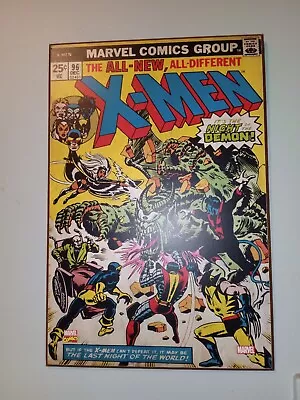 Buy DC Comics XMEN Number 251 Wall Art Wooden Plaque Of XMEN MARVEL COMICS 13 X19  • 18.97£