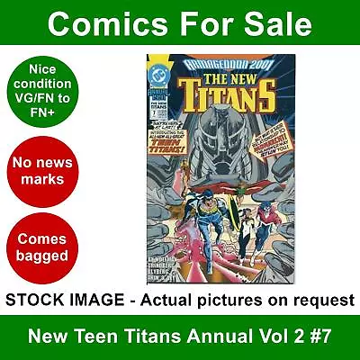 Buy DC New Teen Titans Annual Vol 2 #7 Comic - VG/FN+ 01 October 1991 • 4.99£