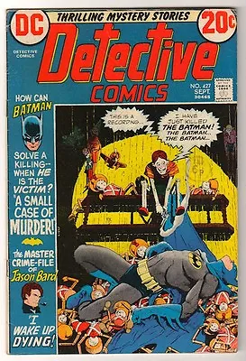 Buy DC Comics  DETECTIVE VGF BATMAN Bronze Age  #427  Mid Grade 1972 • 17.77£