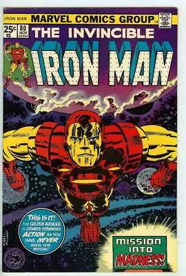 Buy Iron Man #80 7.5 // Marvel Comics 1975 • 33.58£
