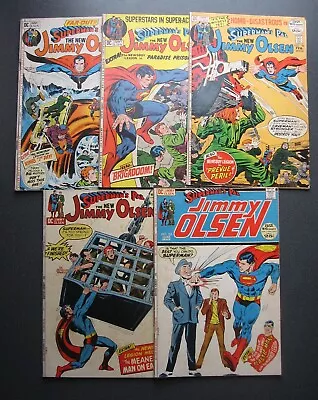 Buy SUPERMAN'S PAL JIMMY OLSEN Lot Of 5 Comics 144 145 146 148 150 DC 1971 1972 • 39.98£