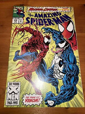 Buy The Amazing Spider-Man 378, Featuring Venom And Carnage. NM+ White Pages • 19.99£