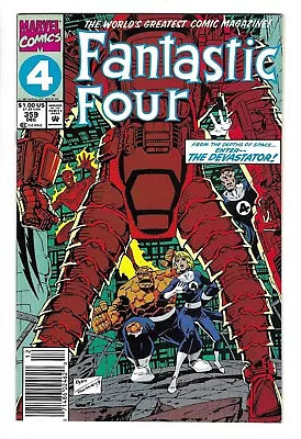 Buy FANTASTIC FOUR #359 --- 1ST APP DEVOS THE DEVASTATOR! HI-GRADE! Marvel! 1991! NM • 1.57£