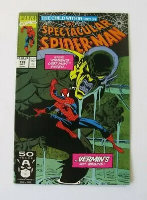 Buy SPECTACULAR SPIDERMAN #178 (1991) VFN 1st APP ASHLEY KAFKA • 14.95£