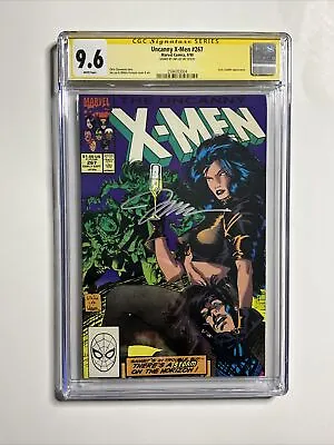Buy Uncanny X-Men #267 (1990) CGC 9.6 Signed Jim Lee Early Gambit App High Grade • 216.83£