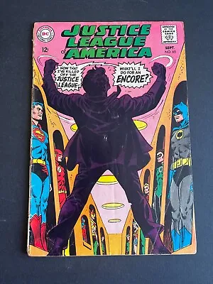 Buy Justice League Of America #65 - 2nd Appearance Of Starro (DC, 1968) Good • 4.12£