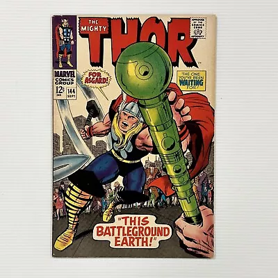 Buy The Mighty Thor #144 1967 FN+ Cent Copy • 72£