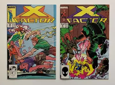 Buy X-Factor #20 & #21. (Marvel 1987) 2 X VF+ Condition Issues. • 12.71£