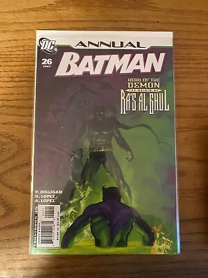 Buy Batman Annual 26 🔑2007 Origin Of RAS AL GHUL🔥DEMON App🔥DC Comics🔥NM- • 2.36£