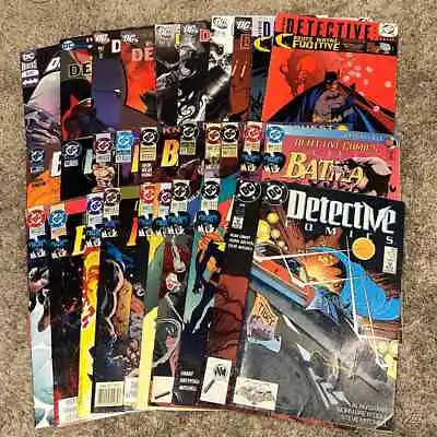 Buy Detective Comics Comic Book Lot Of 30 Book 601-1030 See Description  • 32.42£