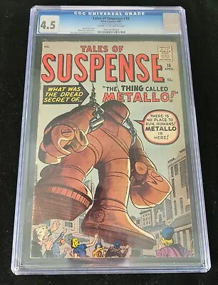 Buy Tales Of Suspense #16 Atlas Comics 1961 CGC 4.5  Jack Kirby Cover! • 320.91£
