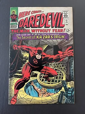 Buy Daredevil #13 - 1st Appearance Of Anti-Metal (Marvel, 1966) Fine/VF • 52.78£
