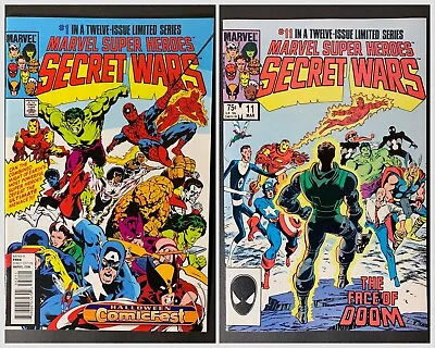 Buy Marvel Super Heroes Secret Wars Lot: 1 (Halloween Comicfest 2014) & Issue 11 • 7.99£