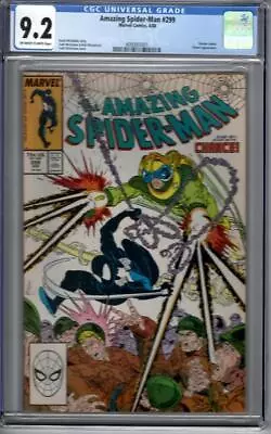 Buy Amazing Spider-Man #299 CGC 9.2 GRADED Marvel Comic • 139.92£