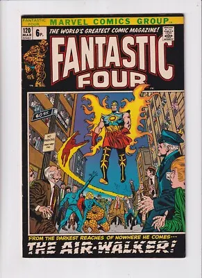Buy Fantastic Four (1961) # 120 UK Price (6.5-FN+) (2001252) 1st Air-Walker 1972 • 35.10£