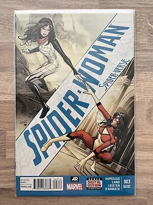 Buy Marvel Comics Spider-Woman Spider-Verse #3 2014 Second Print Variant • 29.99£
