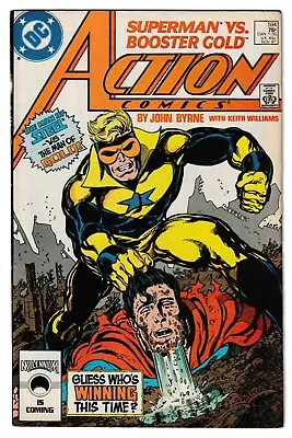 Buy Action Comics #594 - DC 1987 - Superman [Ft Booster Gold] • 6.79£