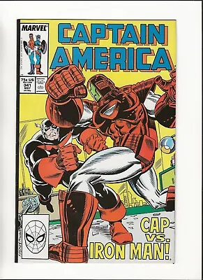 Buy Captain America #341 Vol 1 1st Appearance Of Battlestar High Grade 1988 • 5.50£