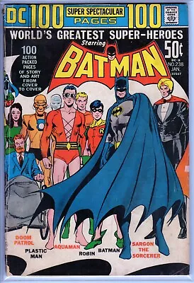 Buy Batman #238 - Dc 1972 - Vg+ (4.5) - Bagged Boarded • 43.26£
